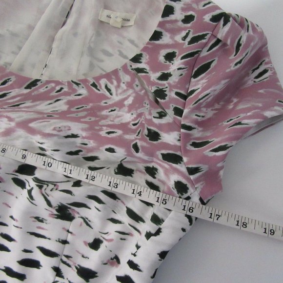 Silence + Noise Multi Color Ombre Cheetah Print Dress - Picture 7 of 9